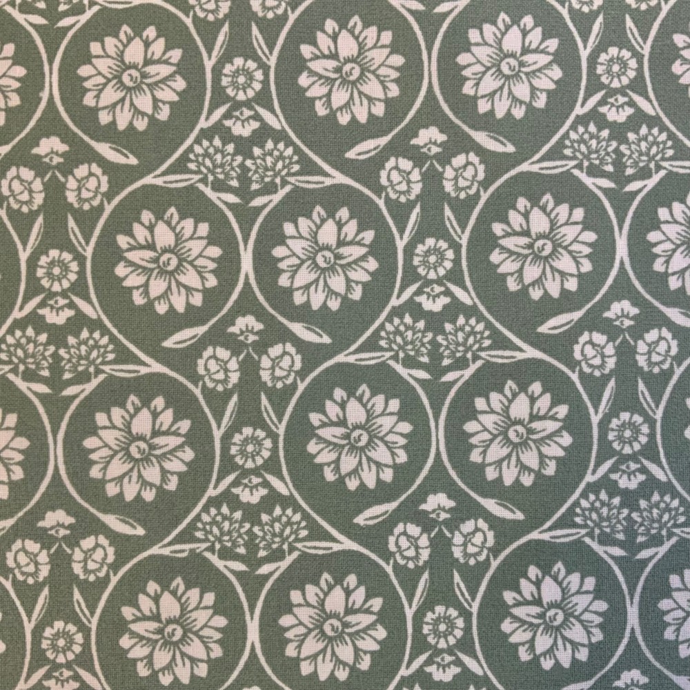 Appia Extra Wide French Oilcloth in Green