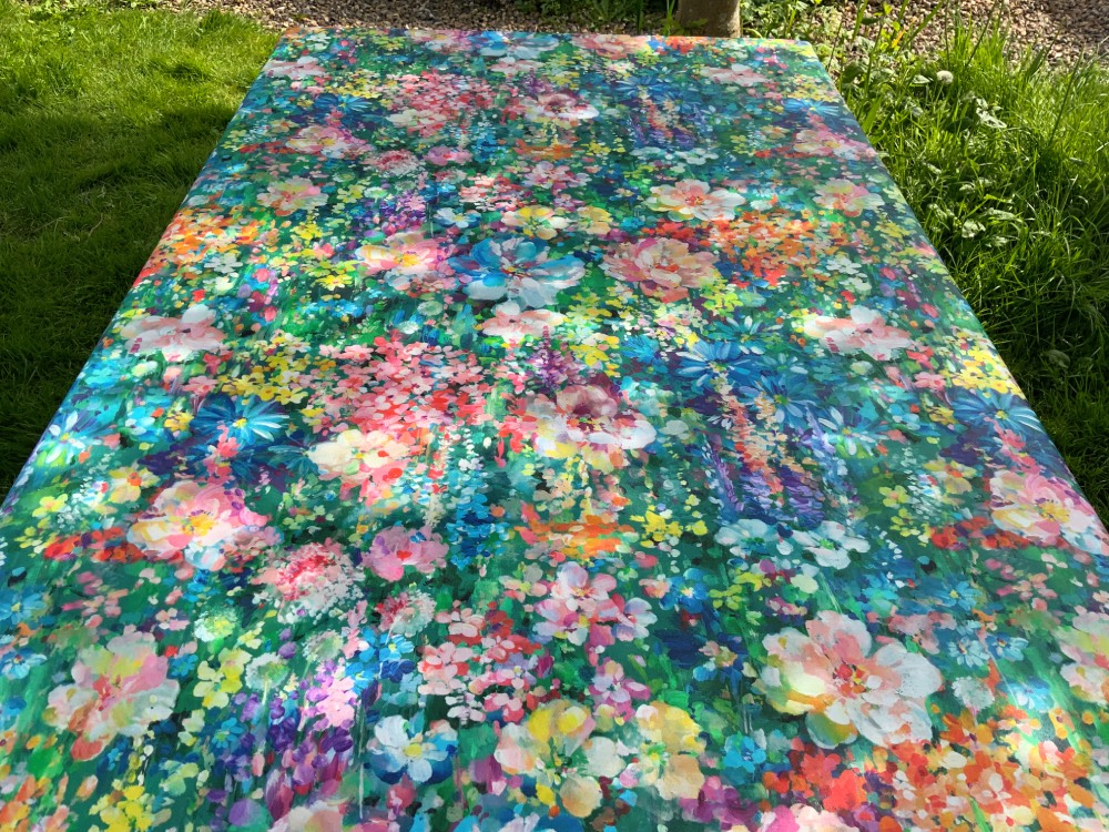 Giverny Extra Wide French Oilcloth