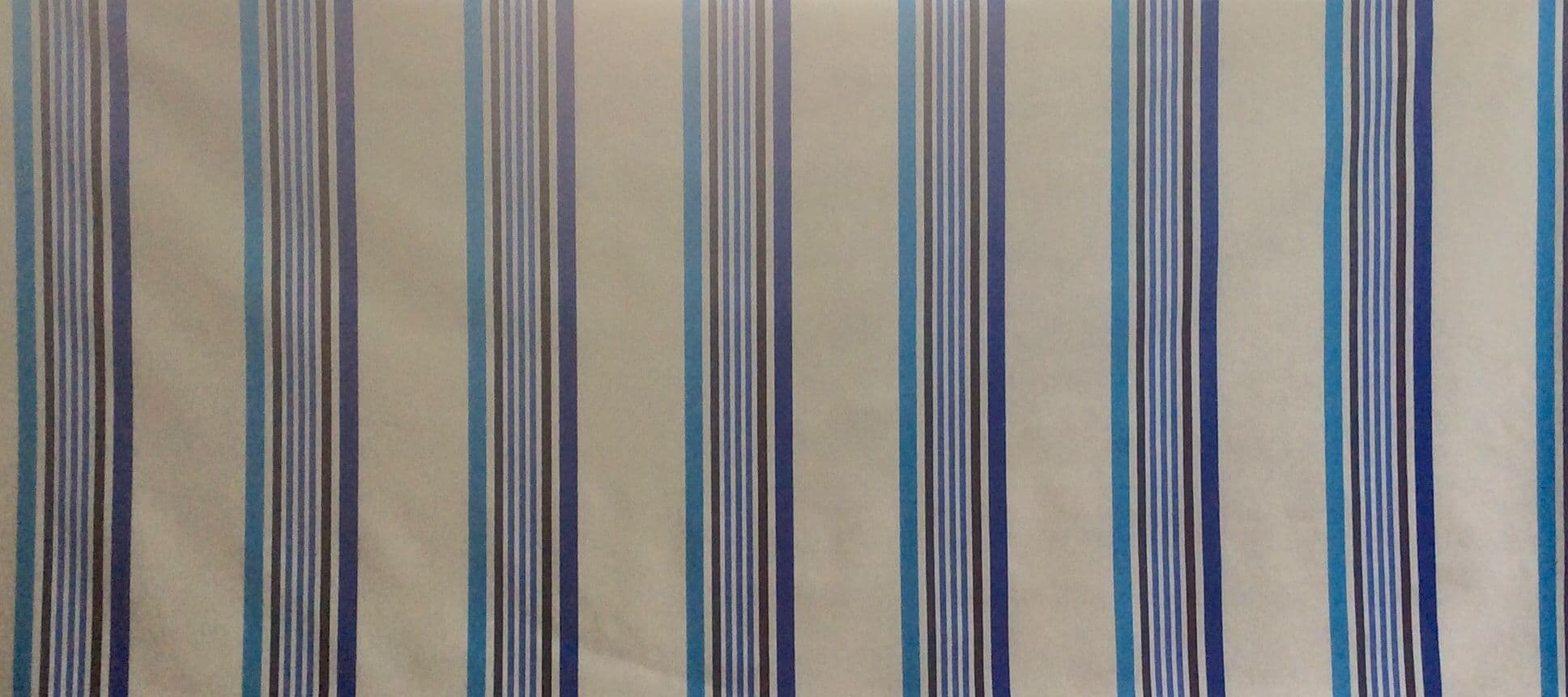 Blue Stripe Extra Wide French Oilcloth